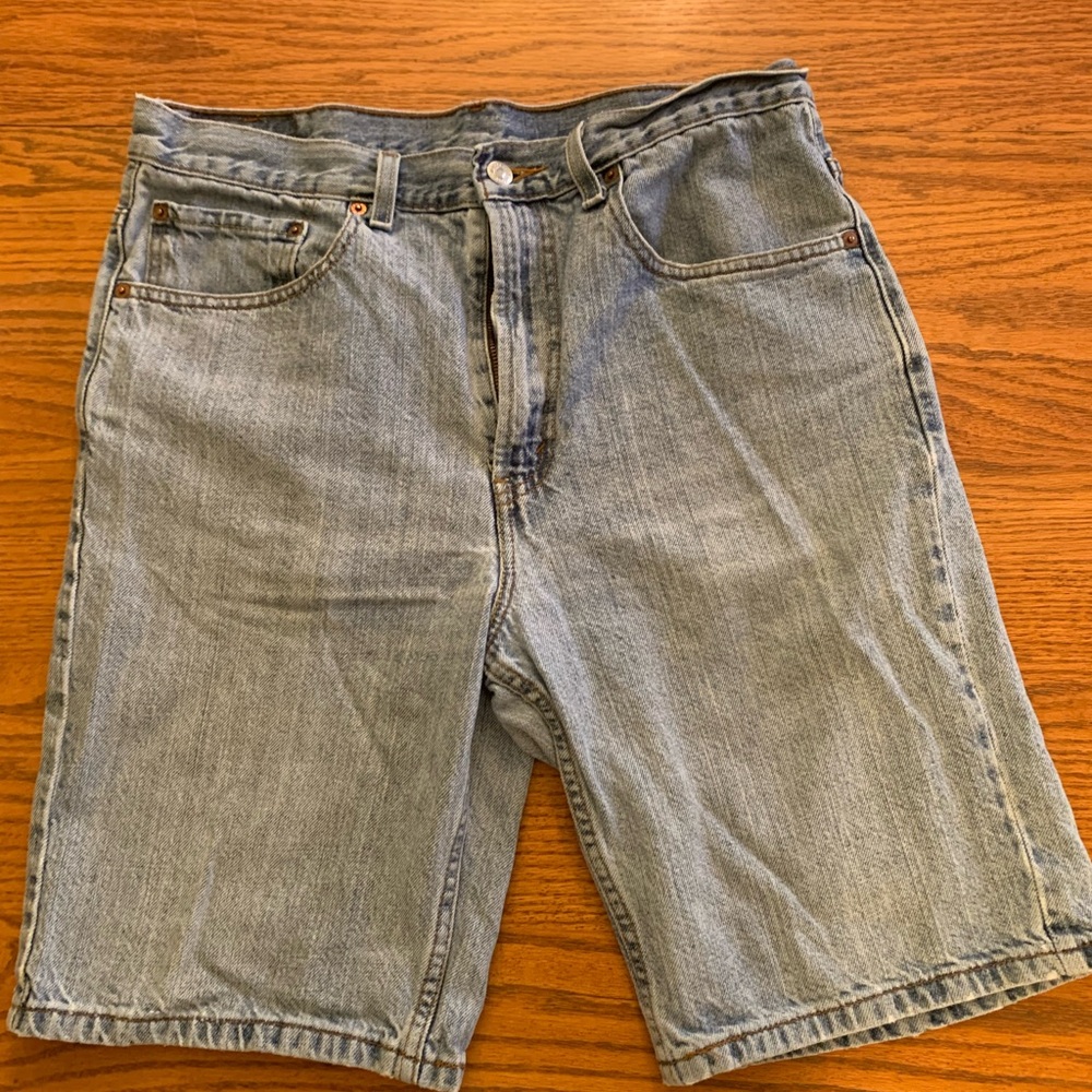 Levi's Light Blue Jean Shorts for Men